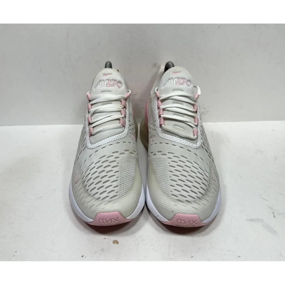 Nike Air Max 270 White Medium Soft Pink Pearl Pink FJ4575-100 Women's Size 7.5